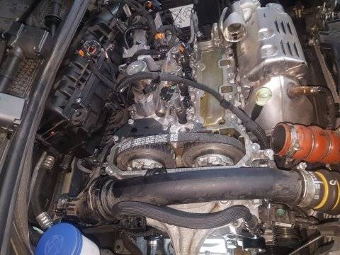 Remplacement de courroie de distribution 1,2L puretech THP citroen Cactus